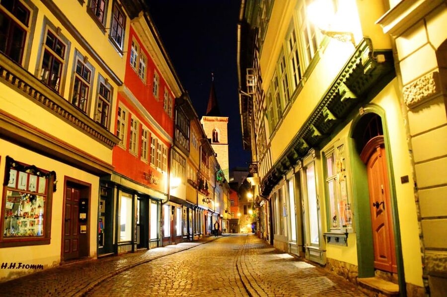 Erfurt: With Night Watchman Schwalbe through the Old Town, including tasting - Key points at a glance