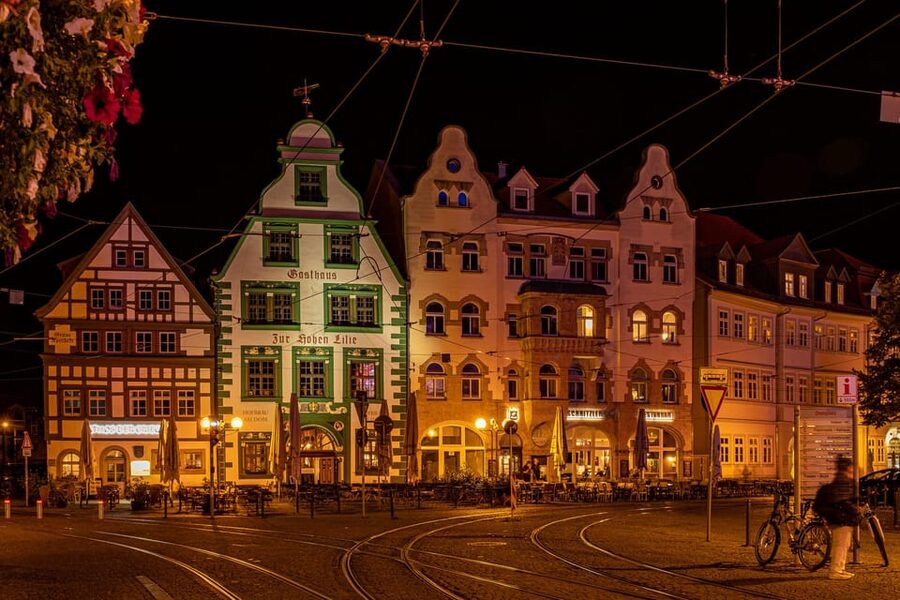 Erfurt: With Night Watchman Schwalbe through the Old Town, including tasting - Stories of Luther, Faust, and Erfurt’s odd characters