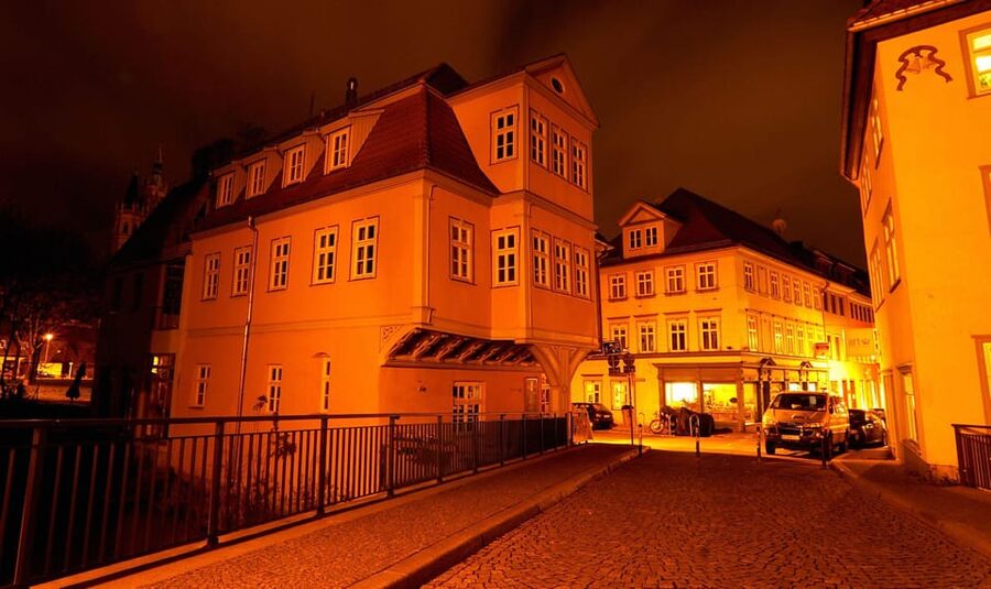 Erfurt: With Night Watchman Schwalbe through the Old Town, including tasting - From the university quarter to the Old Synagogue