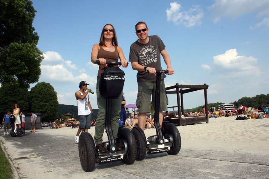 Essen: Segway Tour Along the Baldeneysee - Watching birds and terrapins near the sanctuary