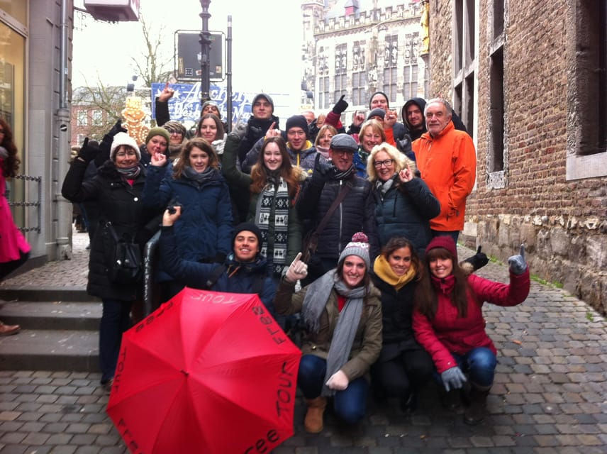 Explore Aachen with Passionate Tour Guides - Starting at Markt 41 with a red flag