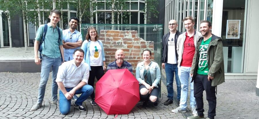 Explore Düsseldorf with Passionate tour guides! - A comfortable pace for a warm afternoon
