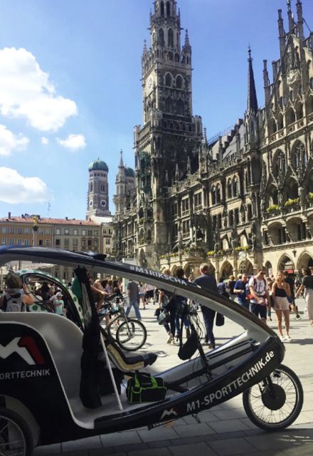 Exploring Munich in a Rikscha - One hour, or 90 minutes?