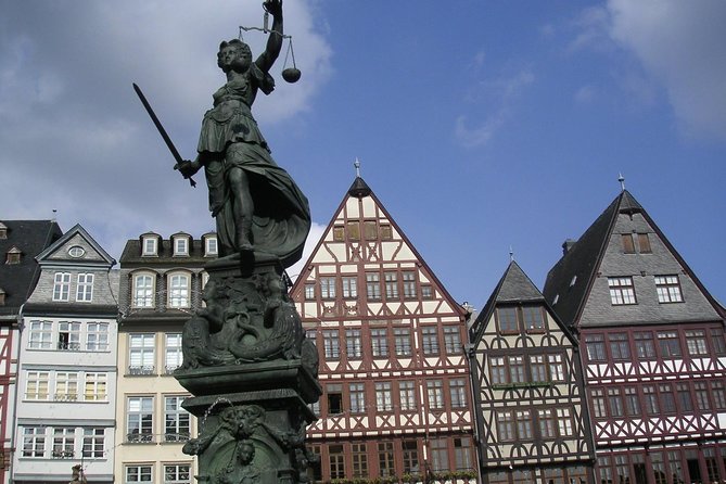 Frankfurt Highlights English Walking Tour - Römerberg, city hall, and a difficult memory