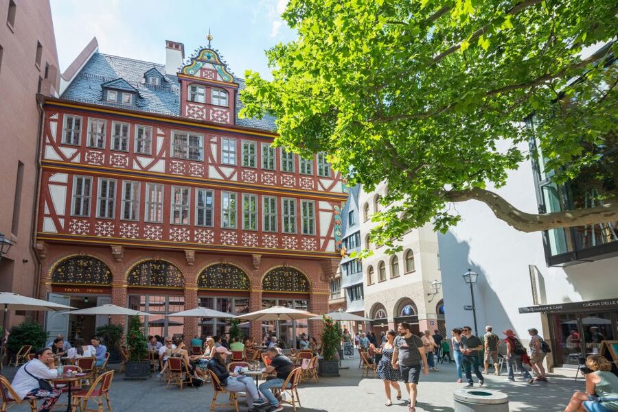 Frankfurt: New Old Town and Highlights German-Language Tour - Who should book this German-language walk?