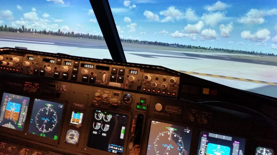Frankfurt: "Ready for take off" - Flight Simulator B737 - Picking the right flight-time package