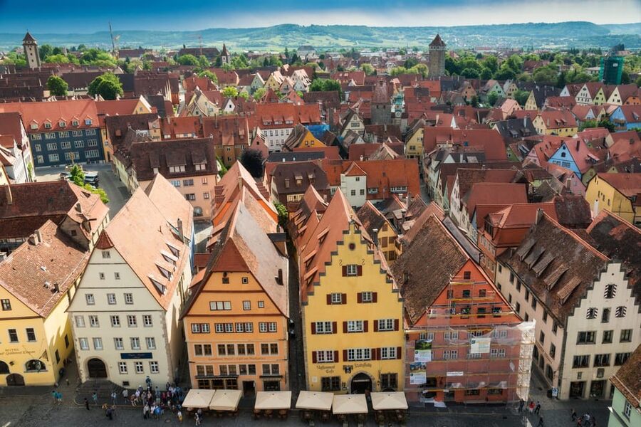 Frankfurt: Romantic Road & Rothenburg ob der Tauber Tour - A five-minute glimpse of Röttingen