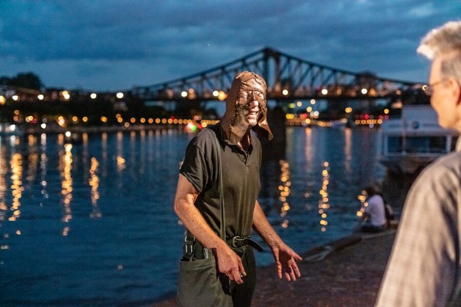 Frankfurt: "The Sandman" Nightmarish Walking Tour - Mainkai and Museumsufer close the story