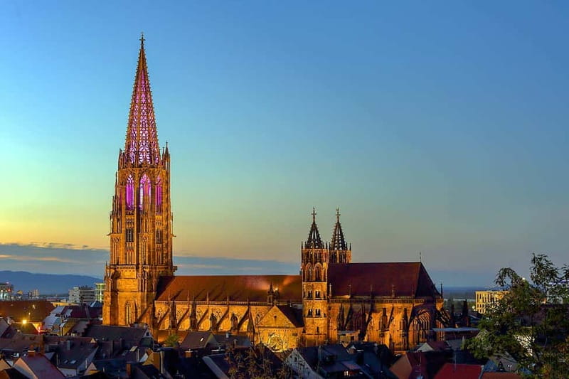 Freiburg: English Tours of the Old City - Starting at Rathausplatz with Freiburg’s civic heart