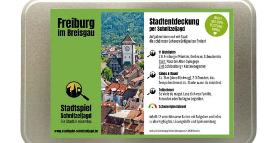 Freiburg im Breisgau: Scavenger Hunt Self-Guided Tour - Colombischlössle and the city’s changing views