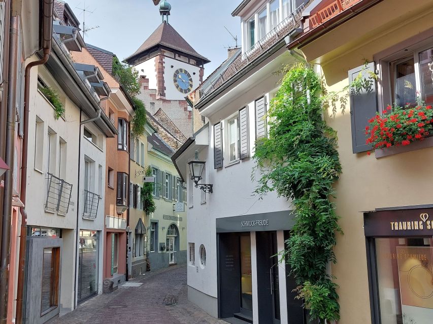 Freiburg: Walking and Strolling the Historic Center - Crocodile House, Wahle House, and mosaic pavements