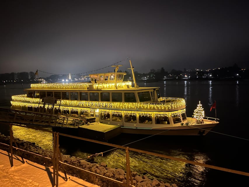 From Bonn: Christmassy Advent Cruise on the Rhine - Snacks from the on-board galley