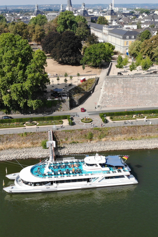 From Bonn: Rhine River to Linz Sightseeing Boat Tour - Bonn’s Former Government Quarter from the Water