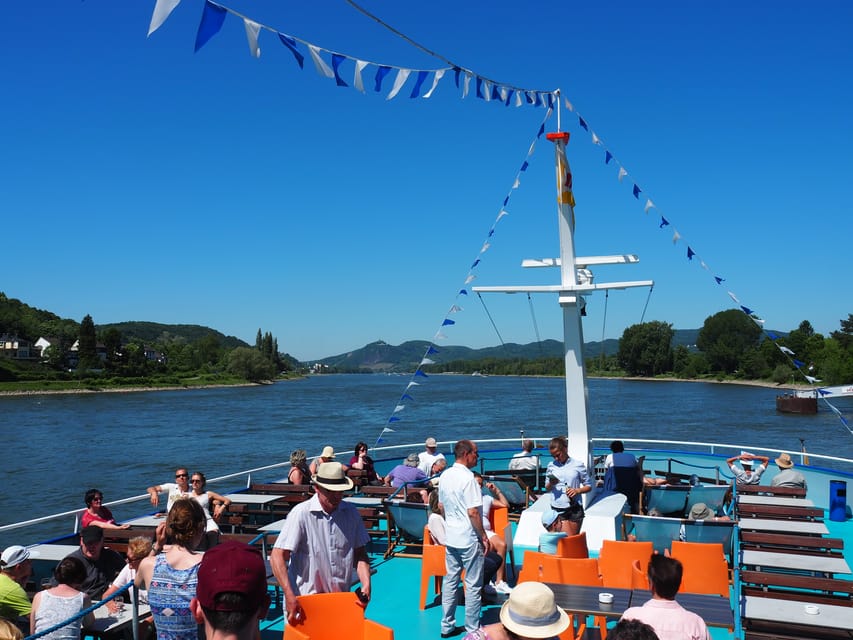 From Bonn: Rhine River to Linz Sightseeing Boat Tour - Bad Godesberg and the Approach to the Siebengebirge