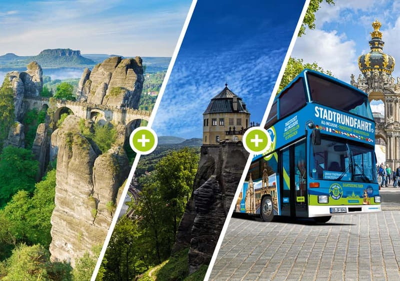 From Dresden: Saxon Switzerland National Park Full-Day Trip - From Dresden to the sandstone cliffs