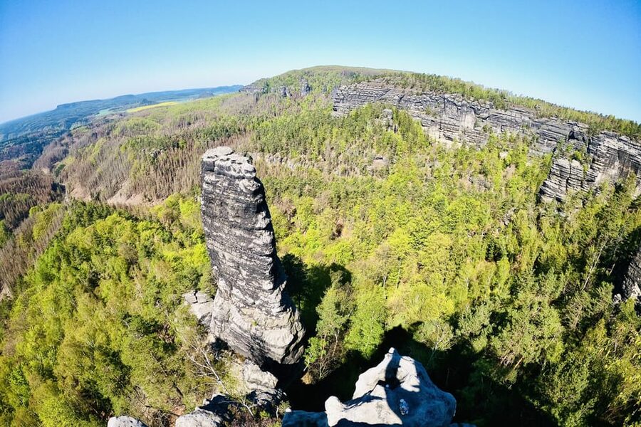 From Prague: Bohemian and Saxon Switzerland Full-Day Tour - The moderate hike: Pravcicka Gate and Kamenice Gorge