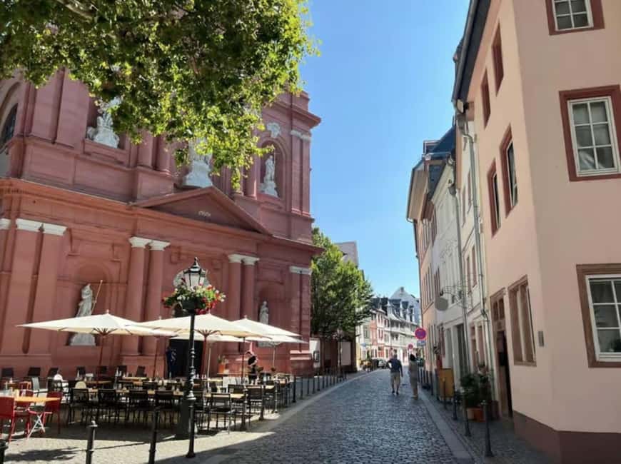 Guided tour in Mainz on the Rhine in german and english - Why this Mainz walk works well