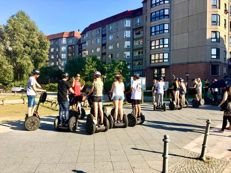 Half-Day Berlin Highlights Segway Expedition - Training before the city ride