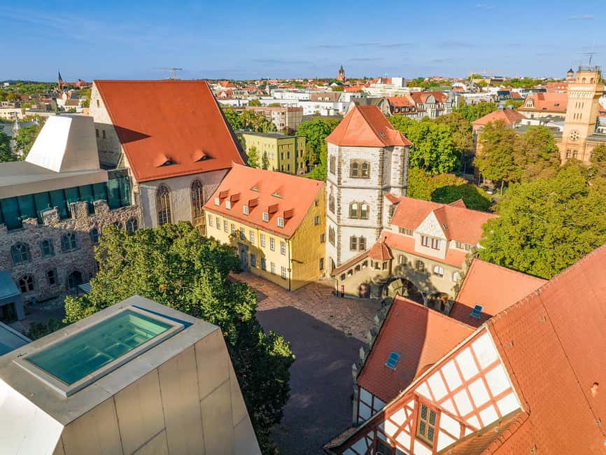 Halle (Saale) : Die Stadtrundfahrt mit dem Halle-Hopper - Moritzburg and Leopoldina