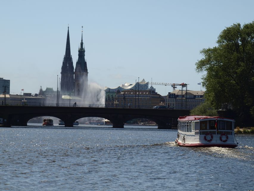 Hamburg: City Cruise on Alster Lake - Church spires, bridges, and the city panorama