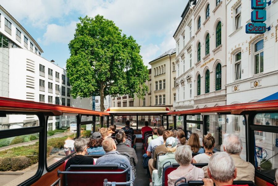 Hamburg: Line A Sightseeing Hop-On Hop-Off Bus Tour - Speicherstadt, Hamburg’s brick warehouse district