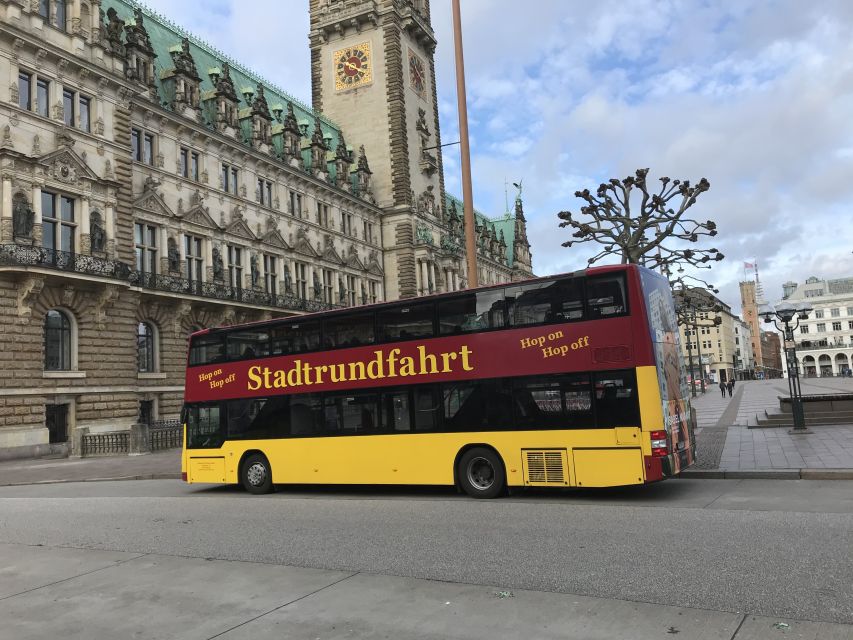 Hamburg: Line C Sightseeing Hop-On Hop-Off Bus Tour - What the 1.5-hour loop really gives you