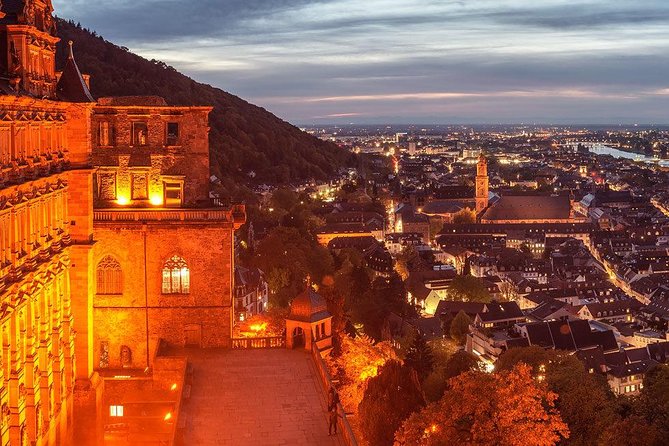 Heidelberg Castle and Old Town Tour from Frankfurt - Old Town streets, the Old Bridge, and church towers