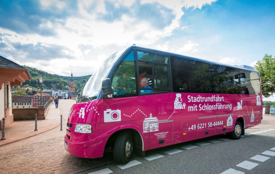 Heidelberg: Sightseeing Bus and Castle Tour - Starting at Neckarmünzplatz in Heidelberg