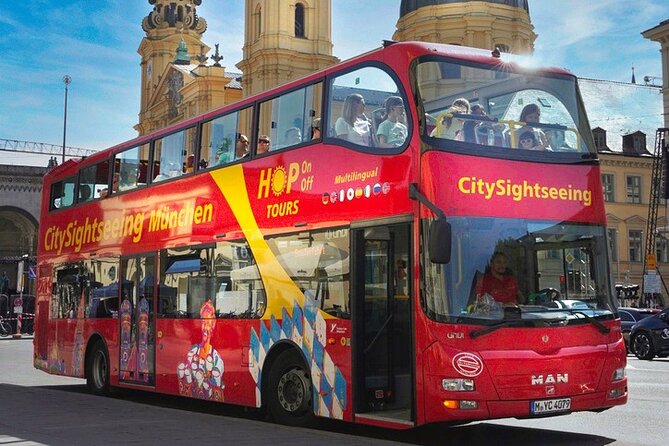 Hop-On Hop-Off Tour CitySightseeing Munich - Three routes, one useful first look at Munich