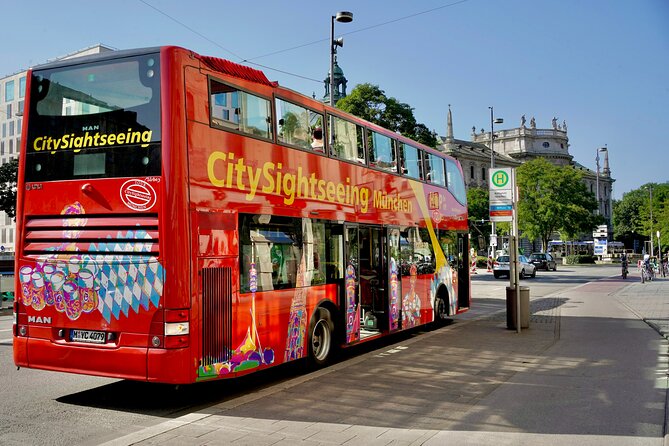 Hop-On Hop-Off Tour CitySightseeing Munich - Starting near Hauptbahnhof and Luisenstraße