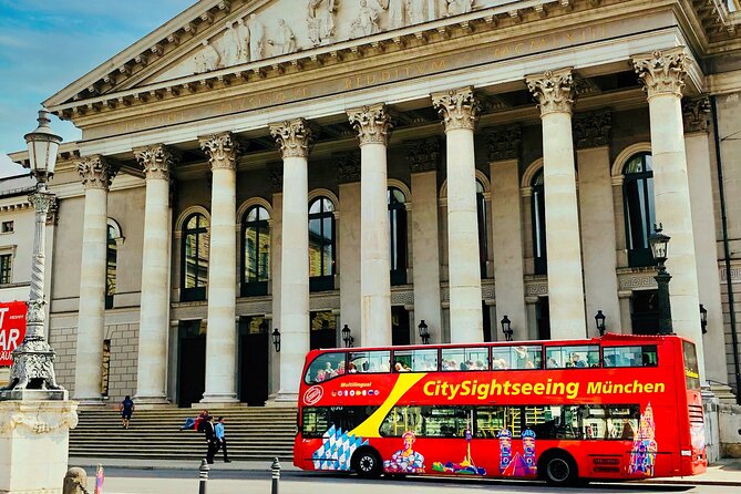 Hop-On Hop-Off Tour CitySightseeing Munich - Blue route: English Garden, Schwabing, and the Pinakotheken