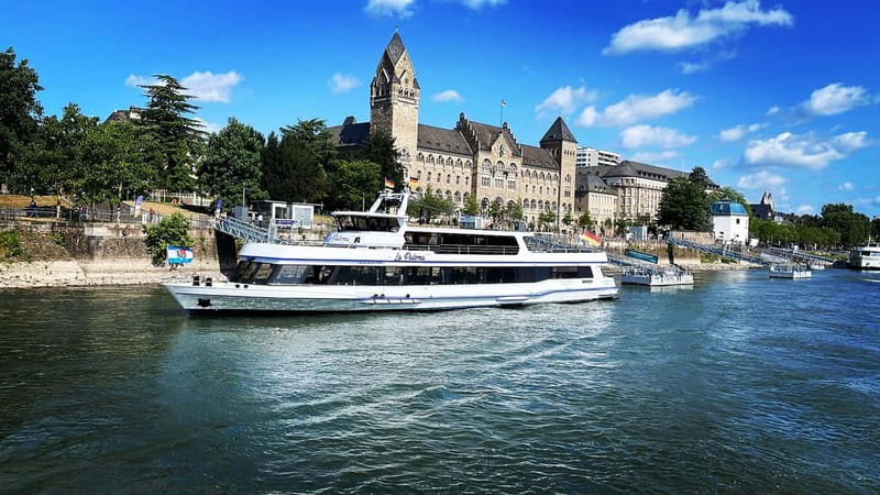 Koblenz: 2-Hour Sightseeing Cruise on the Rhine - First look at Koblenz, Ehrenbreitstein, and Deutsche Eck