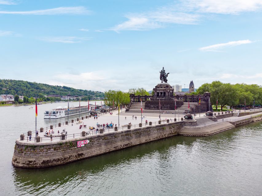 Koblenz: Old Town Sightseeing Cruise along the Rhine - Deutsches Eck, where two rivers meet