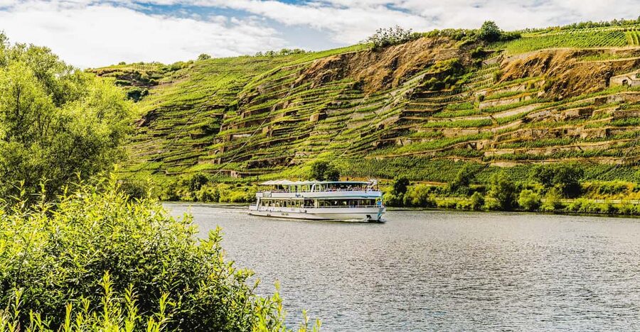 Koblenz: Panoramic Cruise on Moselle River to Winningen - From Koblenz to the German Corner
