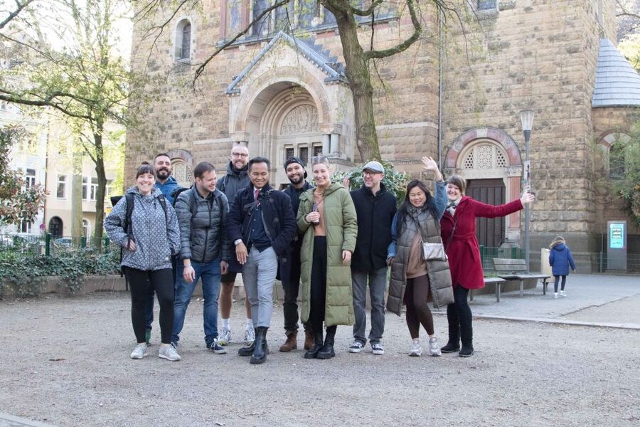 Kölsche Büdchen Tour im Belgischen Viertel Köln - Starting beneath Hahnentor at Rudolfplatz
