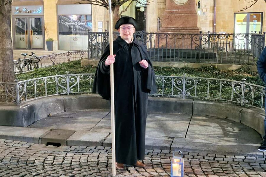 Leipzig: 1.5-Hour Public Tour with Night Watchman Bremme - Nikolaikirchhof and the Alte Nikolaischule