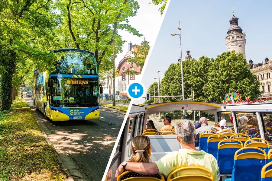 Leipzig: 13-Stop Hop-on/Hop-off Bus Ticket - Goethestraße and the old center