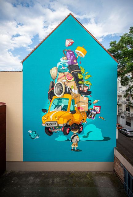 Mannheim: Guided Street Art Walking Tour - What the two-hour itinerary is like
