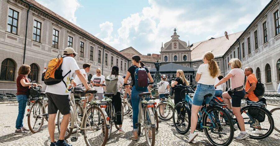 Munich 3-Hour Guided Bike Tour - Marienplatz and the old town opening