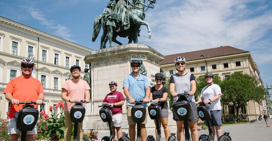 Munich 3-Hour Segway Tour: Nazi Munich & Royal Architecture - A fast start at Karlsplatz