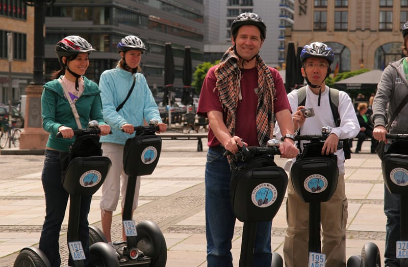 Munich 3-Hour Segway Tour: Nazi Munich & Royal Architecture - The Pinakothek museums from the street