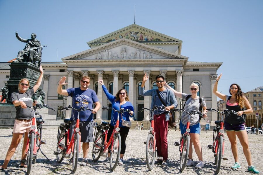 Munich: Bike Tour with Beer Garden Break - Odeonsplatz, the Residenz, and Bavaria’s royal center