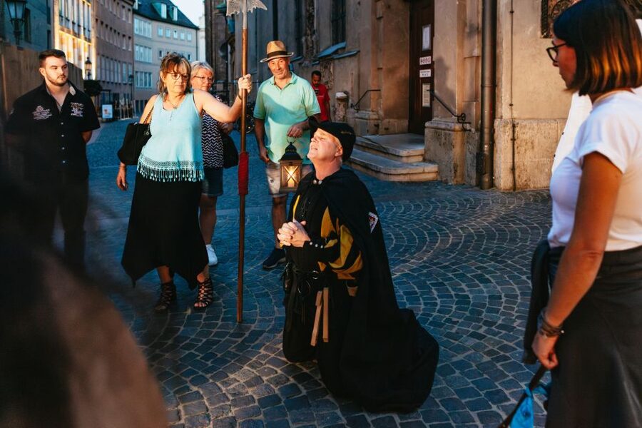 Munich: Middle Ages Tour with Night Watchman - St. Peter’s and the smell of the old church