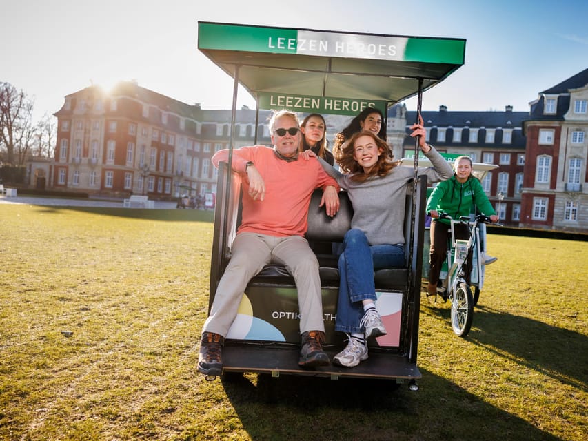Münster: Private Guided Rickshaw City Tour - Why a rickshaw works well in Münster