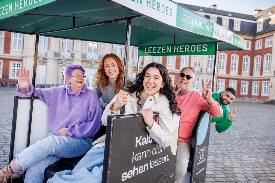 Münster: Private Guided Rickshaw City Tour - Starting near the Old City Hall and Prinzipalmarkt