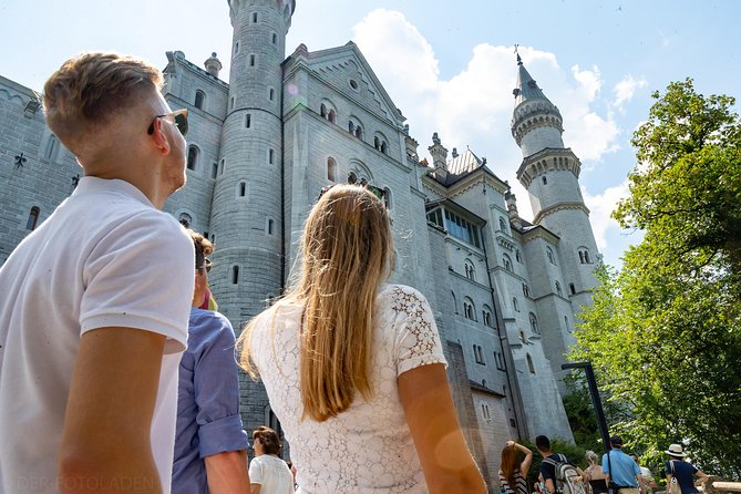 Neuschwanstein & Linderhof Castle-Fairytale Day Tour from Munich - Oberammergau from the coach window