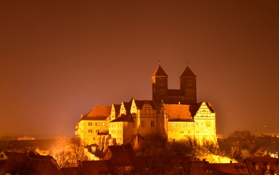 Night Watchman Tour through Quedlinburg - Following the half-timbered streets