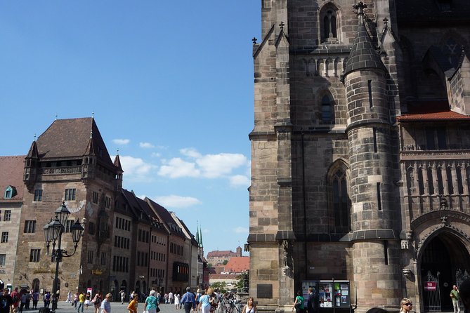 Nuremberg Old Town and Nazi Party Rally Grounds Walking Tour in English - Hauptmarkt, churches, and the Beautiful Fountain