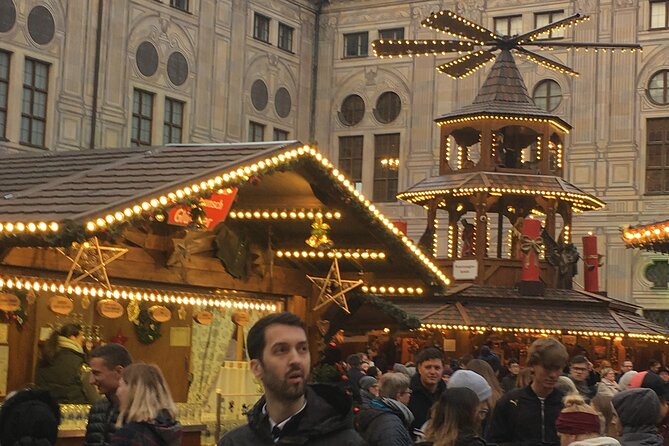 Original Munich Christmas Market Tour with Festive Wine and Food - Wittelsbacherplatz: a medieval change of mood