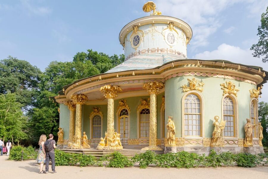 Potsdam: Sanssouci Palace and Prussian Palaces Entry Ticket - Inside Sanssouci Palace with the audio guide